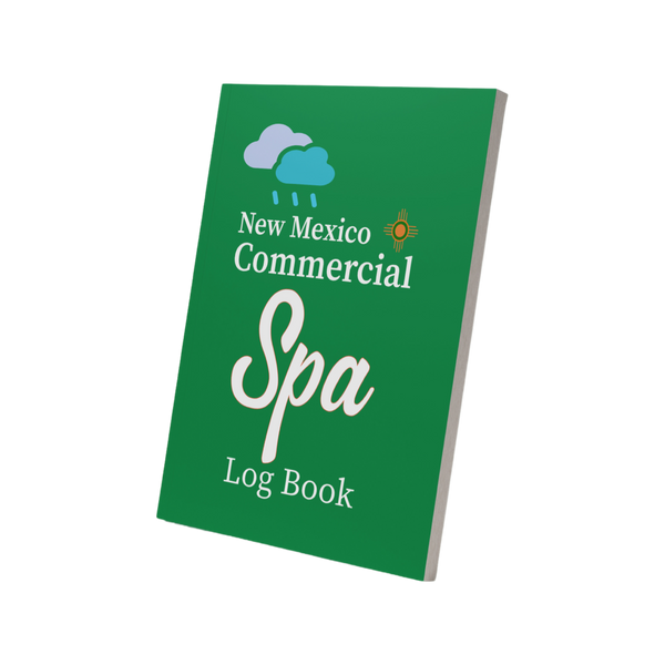New Mexico Commercial Spa Log Book - Paperback