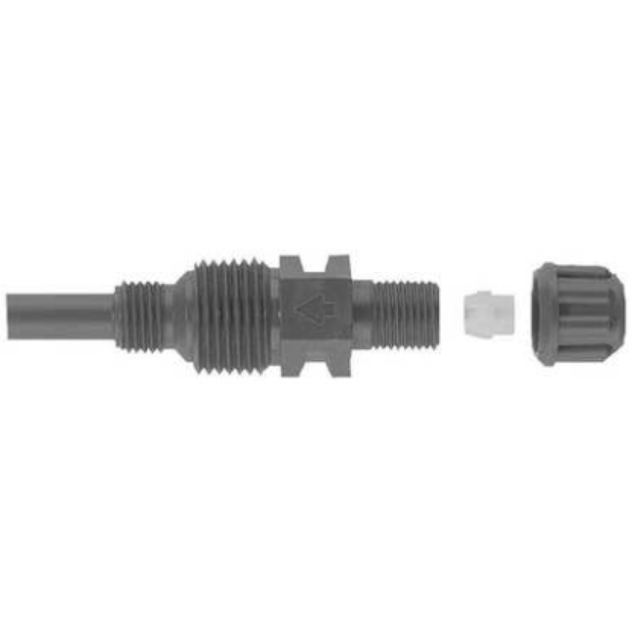 Stenner Injection Fitting with Nut with 1/4" Ferrule - UCAK300