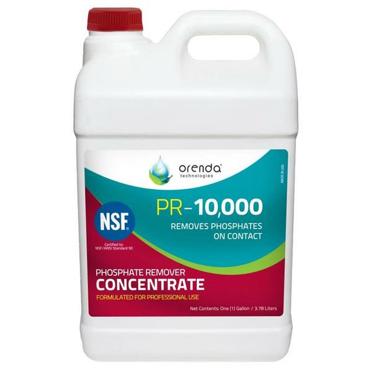 Orenda Phosphate Remover Concentrate - 1 Gallon - PR-10000A-GAL - The Pool Supply Warehouse