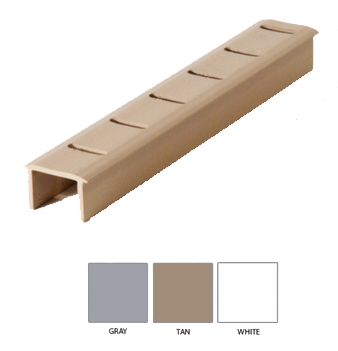 Cardinal 4' Replacement Cap For Common Deck Drain, Tan - QP-2551T