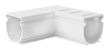 Cardinal 2" Paver Drain 90°, White - QP-6403W