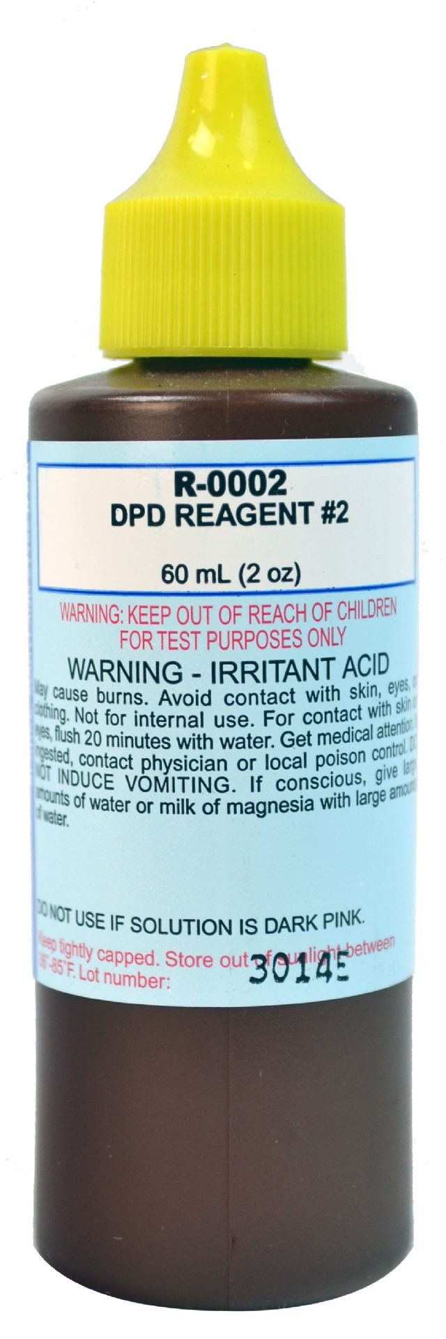 Taylor Replacement Reagent R-0002 - 2 oz - R-0002-C-12 - The Pool Supply Warehouse