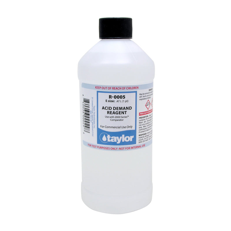 Taylor Replacement Reagent R-0005 - 16 oz - R-0005-E - The Pool Supply Warehouse