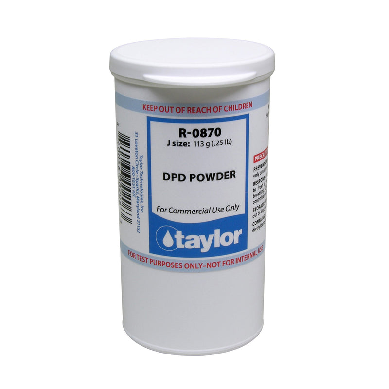 Taylor Replacement Reagent DPD Powder - .25 Lb - R-0870-J - The Pool Supply Warehouse