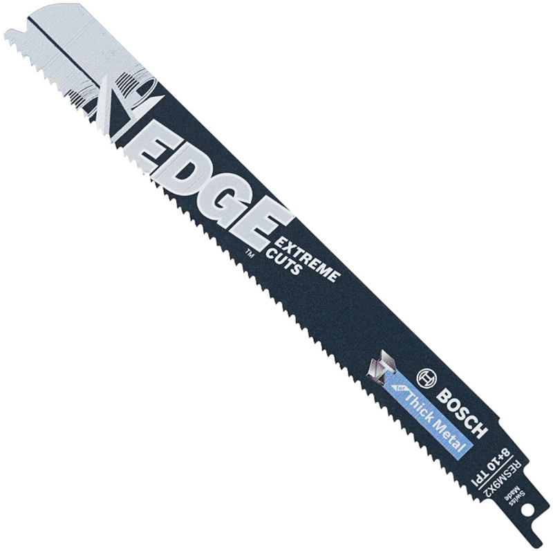 Bosch 6" 8-10 TPI Metal Reciprocating Saw Blade (5 Pack) - RECM6X2