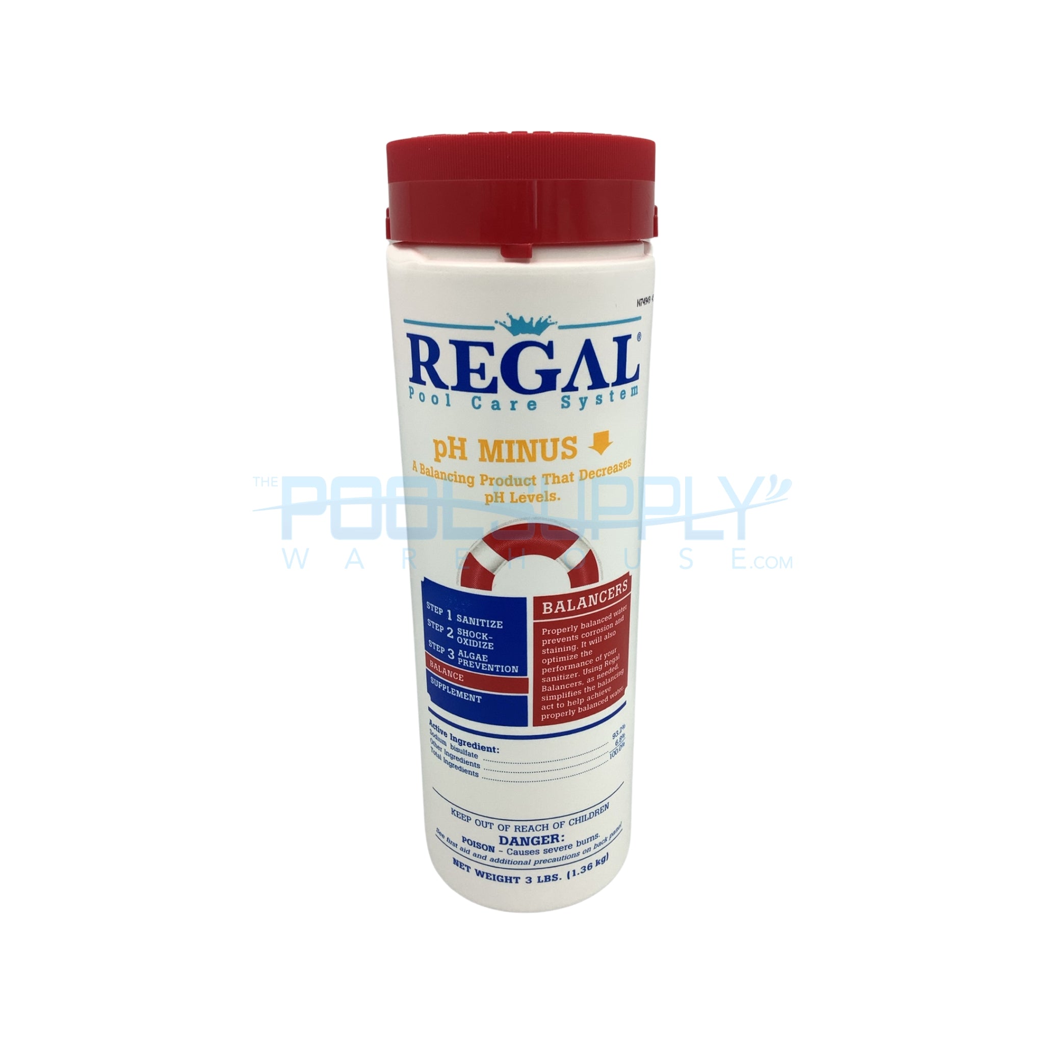 Regal pH Minus 3 Lb. - 12001583 - The Pool Supply Warehouse