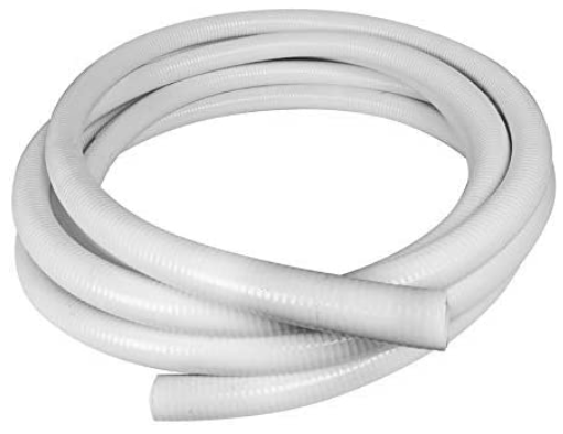 SuperFlex 1"x50 Ft. SCH40 Flexible PVC Pipe, White - S-100-50WH