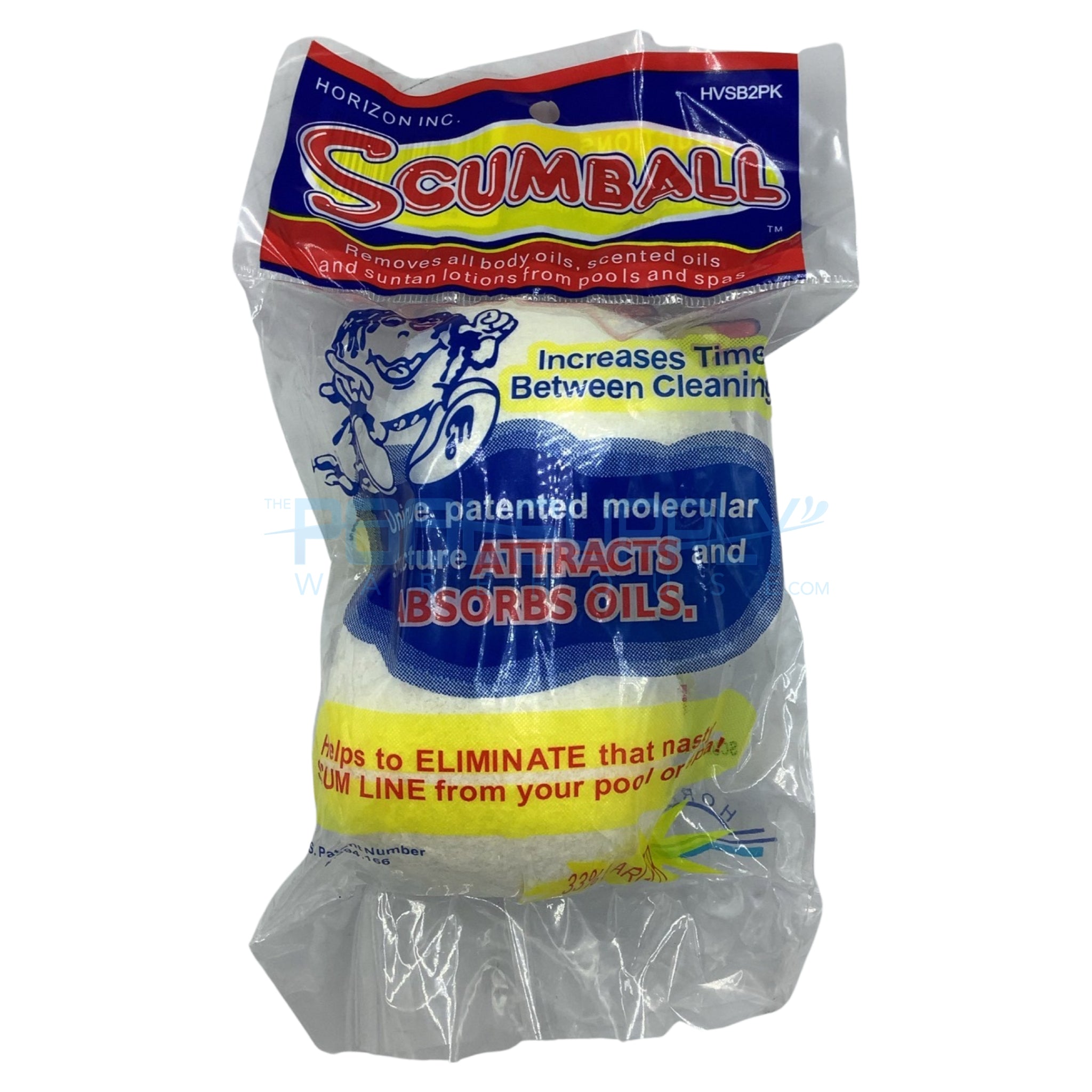Scumball Scum Line Remover - 2 Pack - HVSB2PK - The Pool Supply Warehouse
