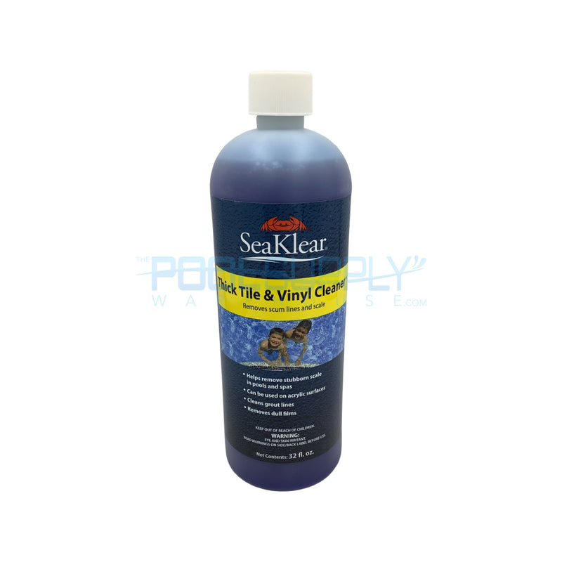 SeaKlear Thick Tile & Vinyl Cleaner 1 QT - 90408SKR - The Pool Supply Warehouse