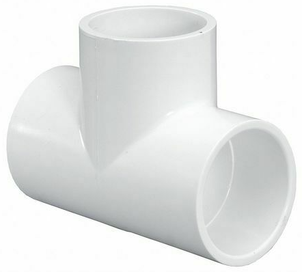 Lasco 4" SCH40 Tee Slip x Slip x Slip - 401040 - The Pool Supply Warehouse