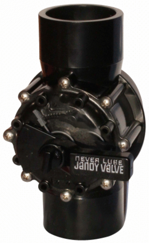 Jandy 1-1/2"-2" Positive Seal Neverlube Standard 2-Port Diverter Valve - 4724