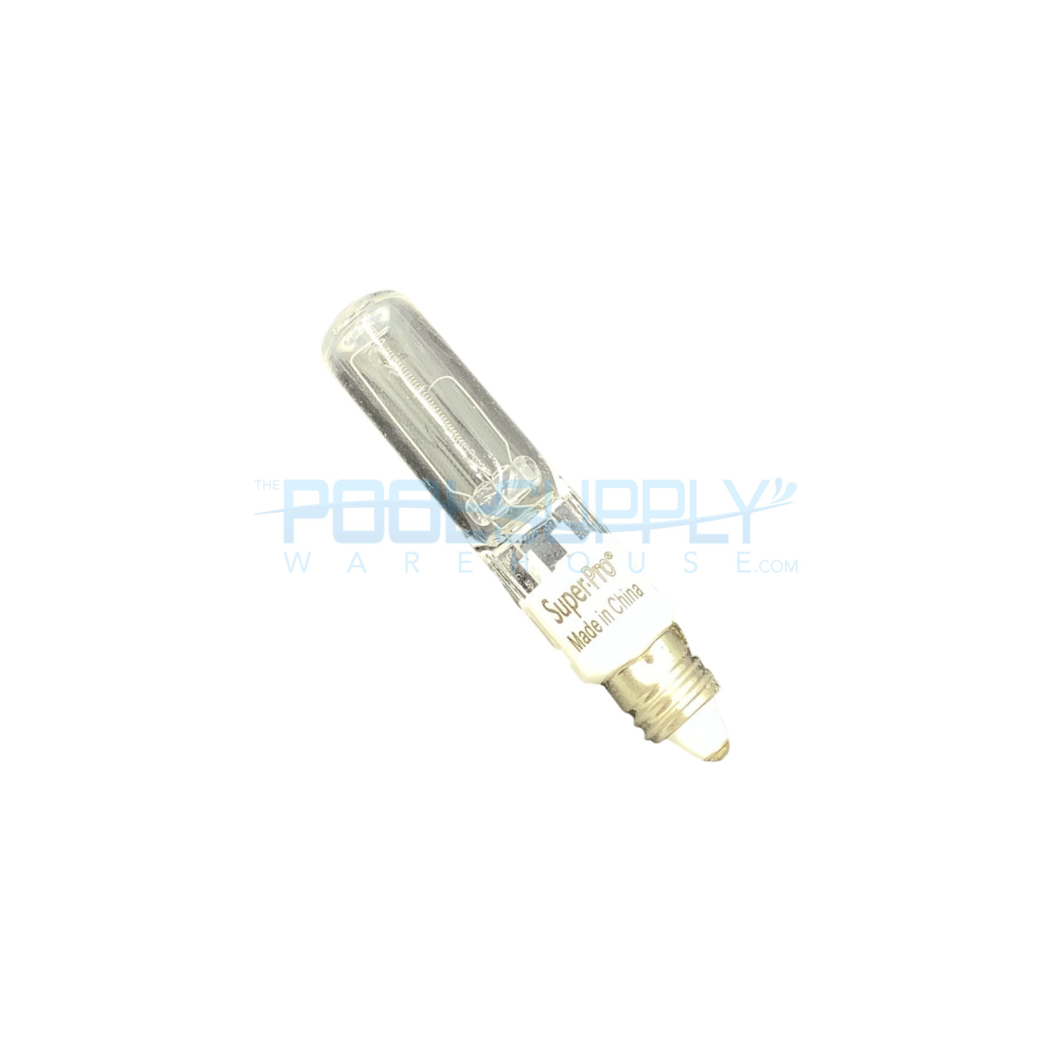 Super-Pro 2-3/4” Long 100W, 120V, Mini-Can Base, Halogen Quartz Bulb - JD100MC/120 - The Pool Supply Warehouse