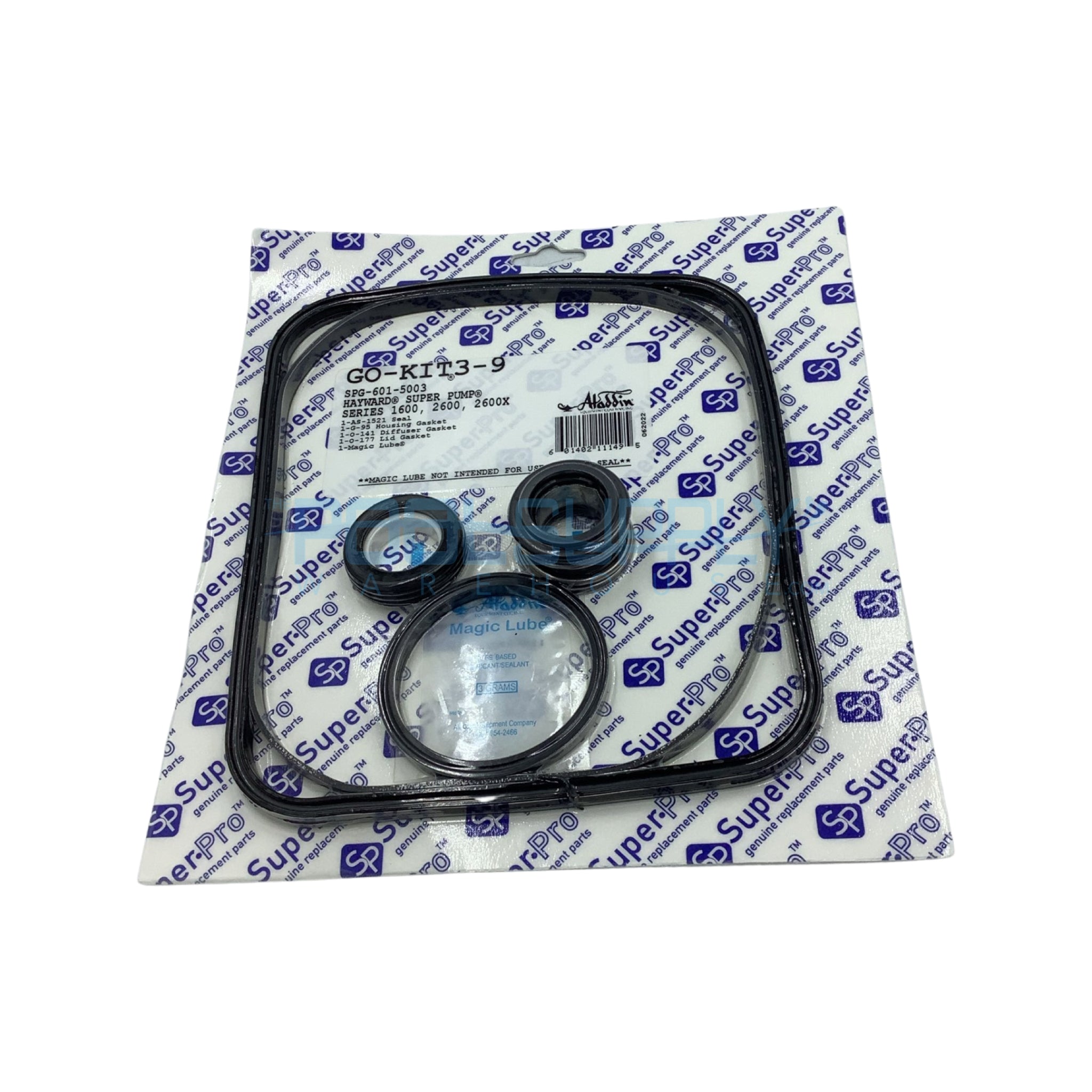 Super-Pro Gasket & O-Ring Kit 3 for Hayward Super Pump Pumps - GO-KIT3-9 - The Pool Supply Warehouse