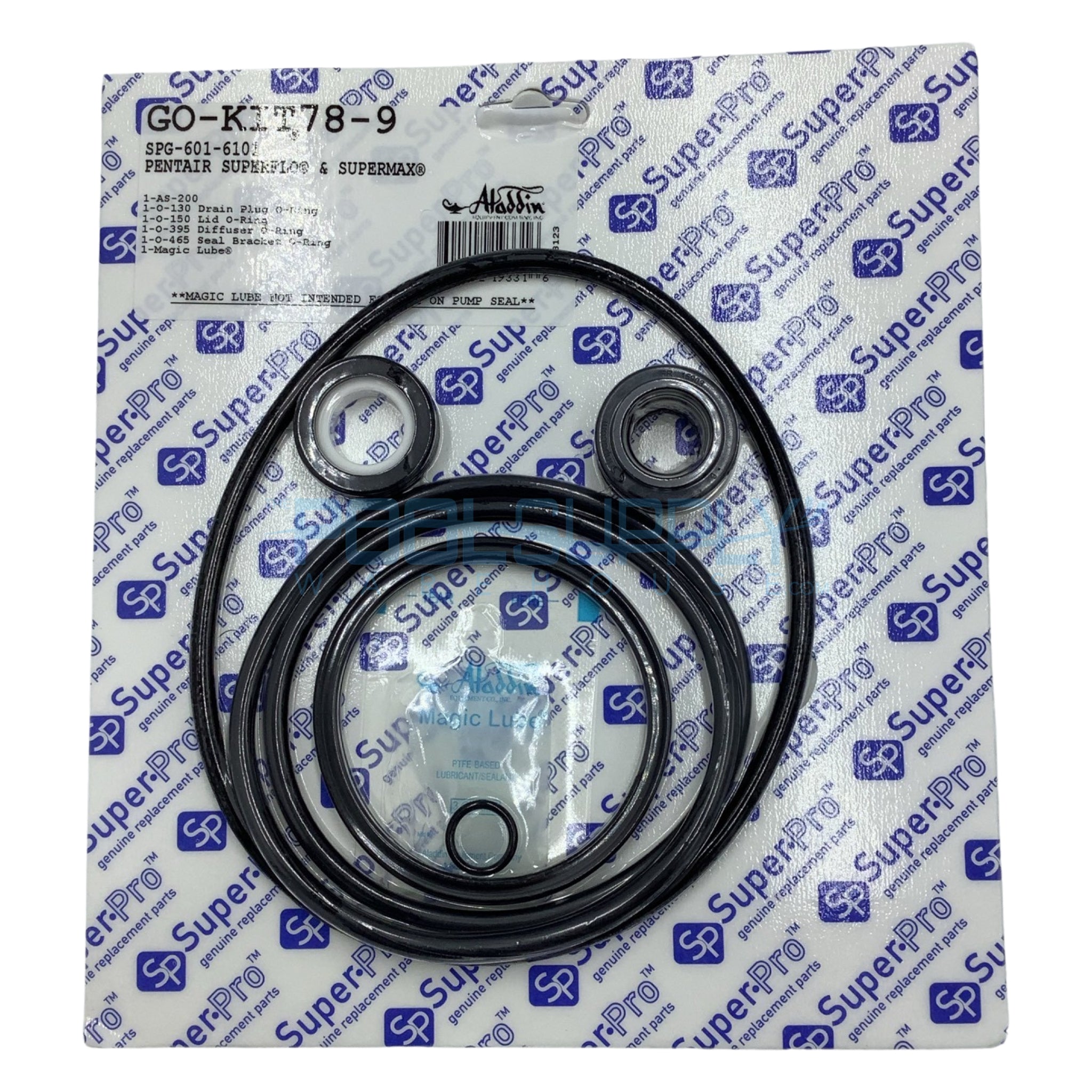 Super-Pro Gasket & O-Ring Kit 78 for Pentair Superflo® Pumps - GO-KIT78-9 - The Pool Supply Warehouse