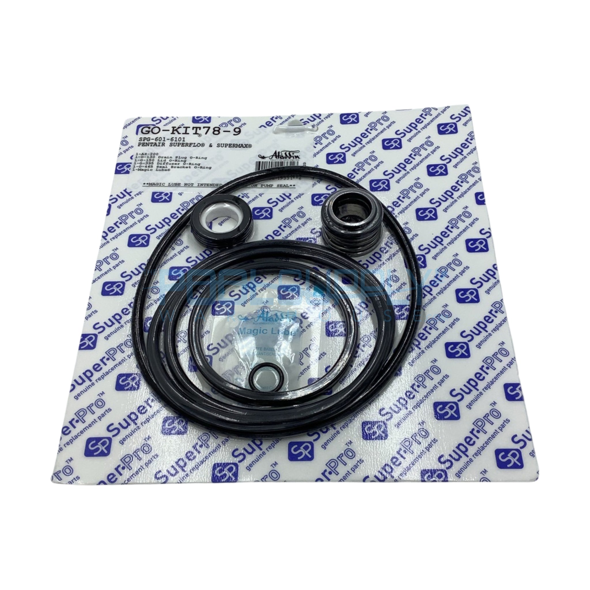 Super-Pro Gasket & O-Ring Kit 78 for Pentair Superflo® Pumps - GO-KIT78-9 - The Pool Supply Warehouse