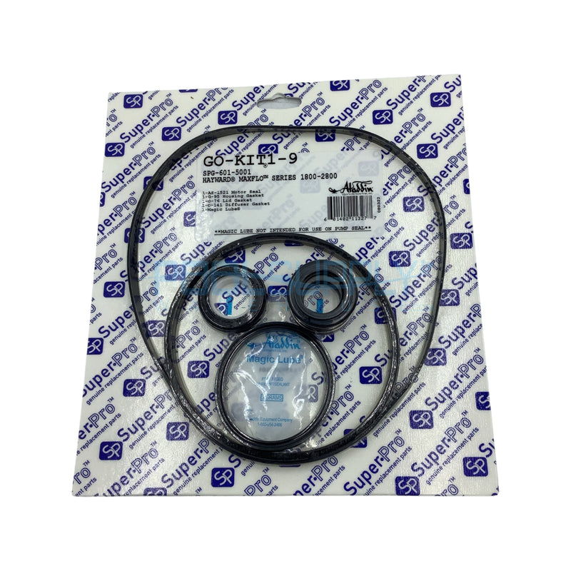 Super-Pro Gasket & O-Ring Kit for Max-Flo Pumps - GO-KIT1-9 - The Pool Supply Warehouse