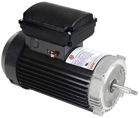 Nidec 1-1/4 HP C-Flange Threaded Pool & Spa Motor - TET125