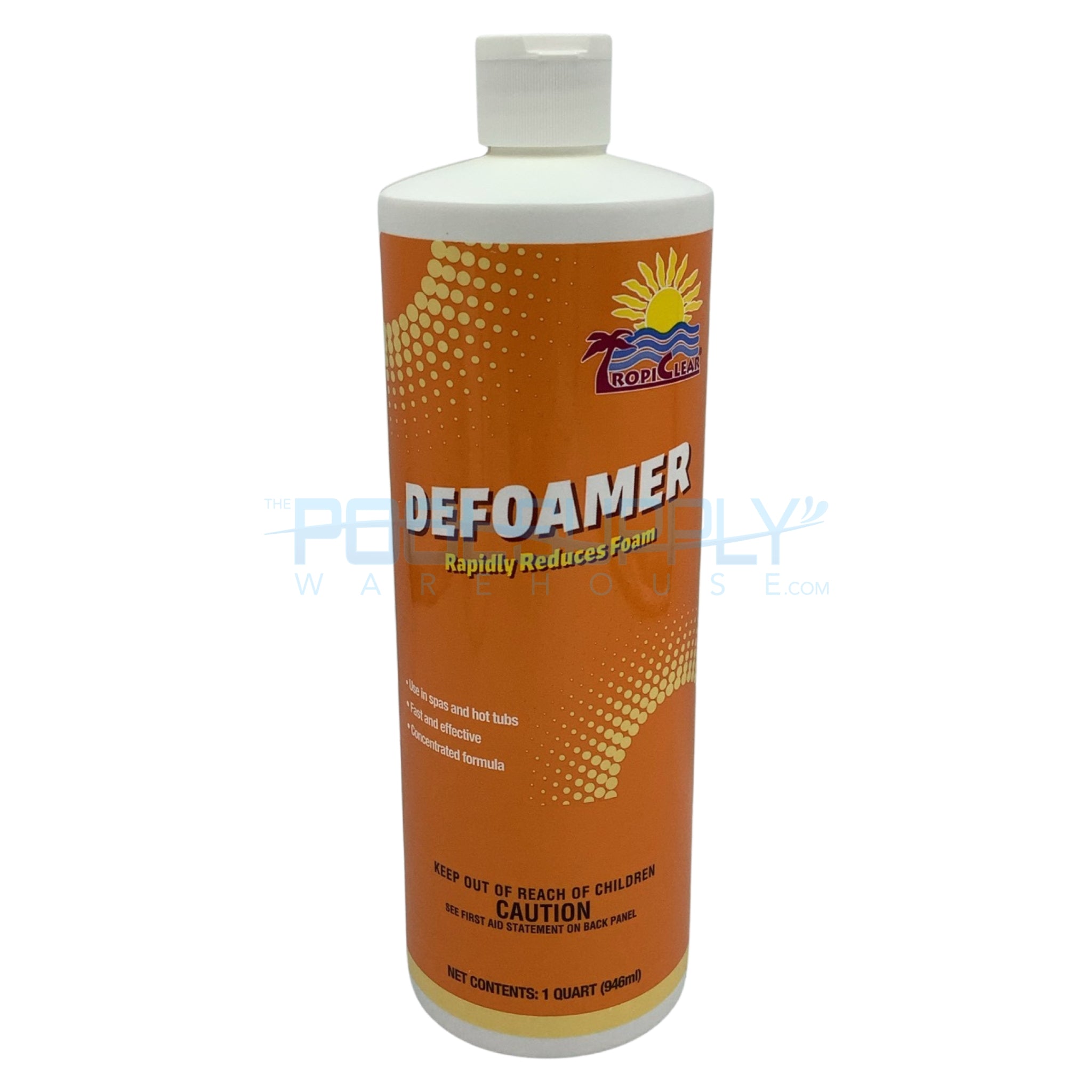 TropiClear Defoamer 1 Qt. - TC-47-1 - The Pool Supply Warehouse