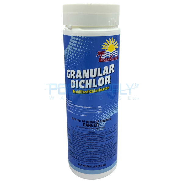 TropiClear Granular Dichlor - 2 Lb. - TC-6002-1 - The Pool Supply Warehouse