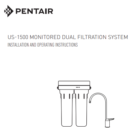 US-1500 Dual Filtration System Installation Manual