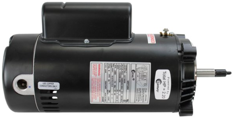 Century 2 HP Up-Rated Two-Compartment Pool Filter Motor - UST1202