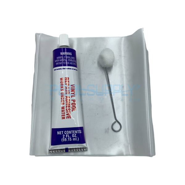 Kit Réparation Piscine Gonflable - Colle PVC + Patchs - Étanche, Flexible - Pour SUP, Canot, Bâche - 60 Ml - 7