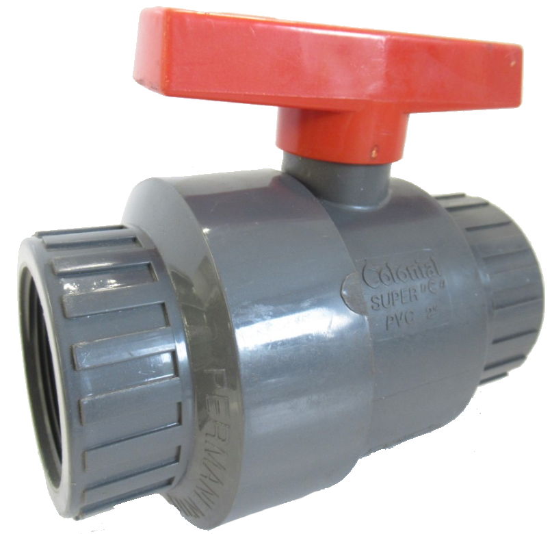 Lasco 2" Super C SCH80 Compact Ball Valve - V20191N