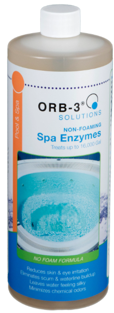 Great Lakes 1 Pt. Bottle Orb-3® Spa Enzymes Non-Foaming - Y240-001-12X1P