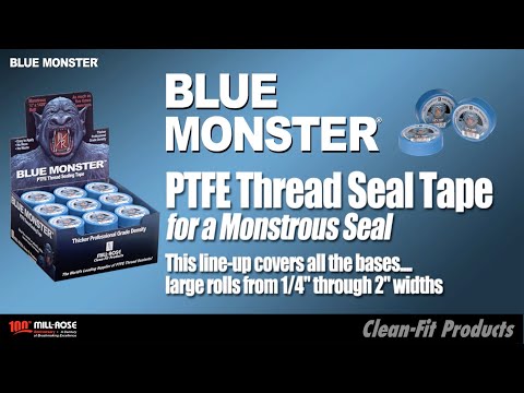 Millrose Blue Monster 3/4" Roll PTFE Thread Seal Tape - 70886