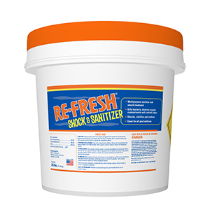 100# Refresh 68% Cal-Hypo - REF-50-1200 - W8000008 - Chlorine Tabs - Refresh - The Pool Supply Warehouse