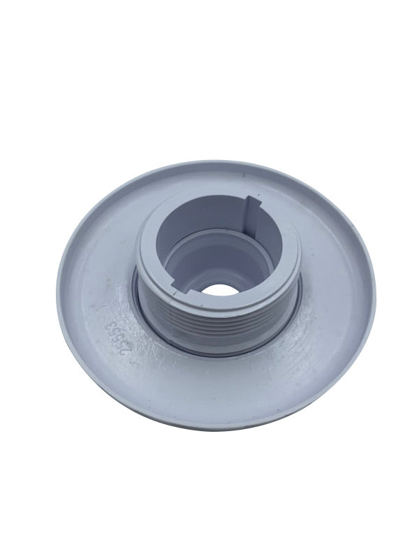 Super-Pro Hydrostream Fitting Extended Flange, 3/4" Opening, White - 25553-300-000 - Hydrostream Fitting - The Pool Supply Warehouse  - The Pool Supply Warehouse