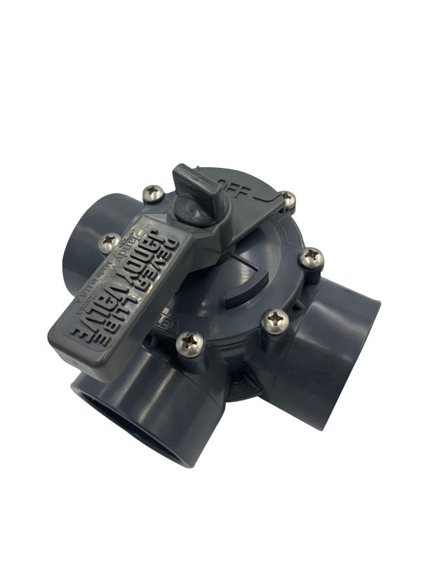 Jandy 2” 3 Port Valve PVC - 2717 - Diverter Valve - ZODIAC POOL SYSTEMS INC - The Pool Supply Warehouse