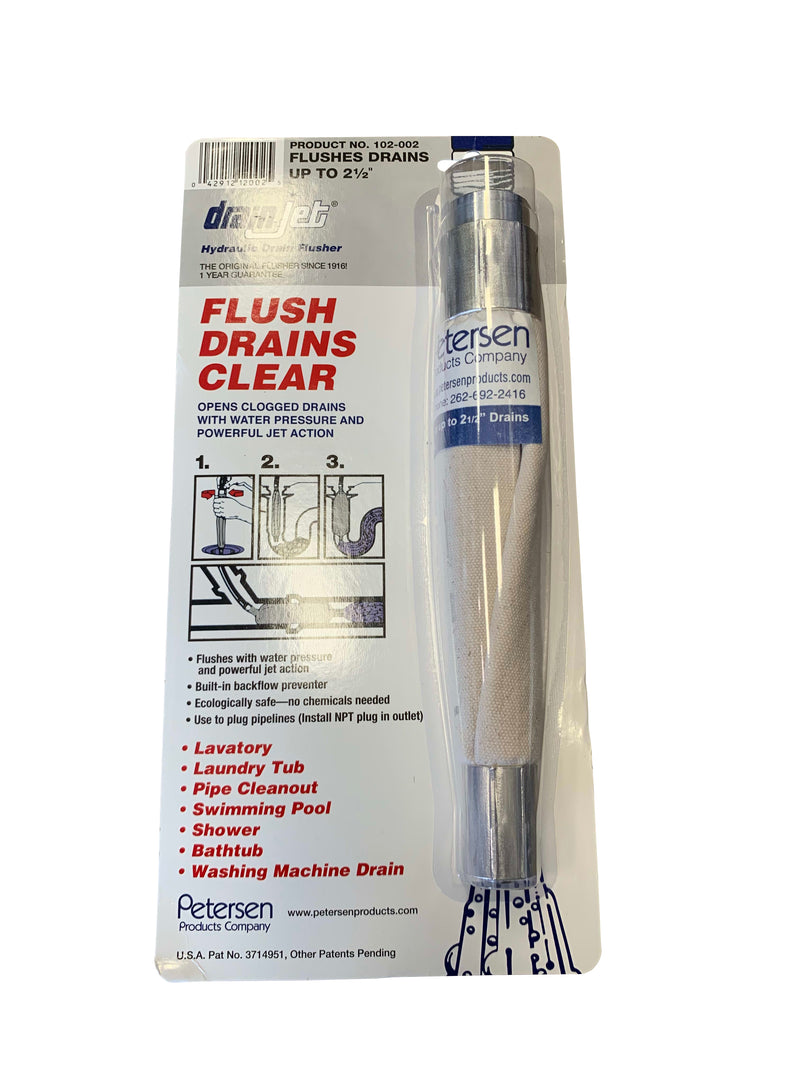 Drain cleaning pump, push&pull, PUSH-UP