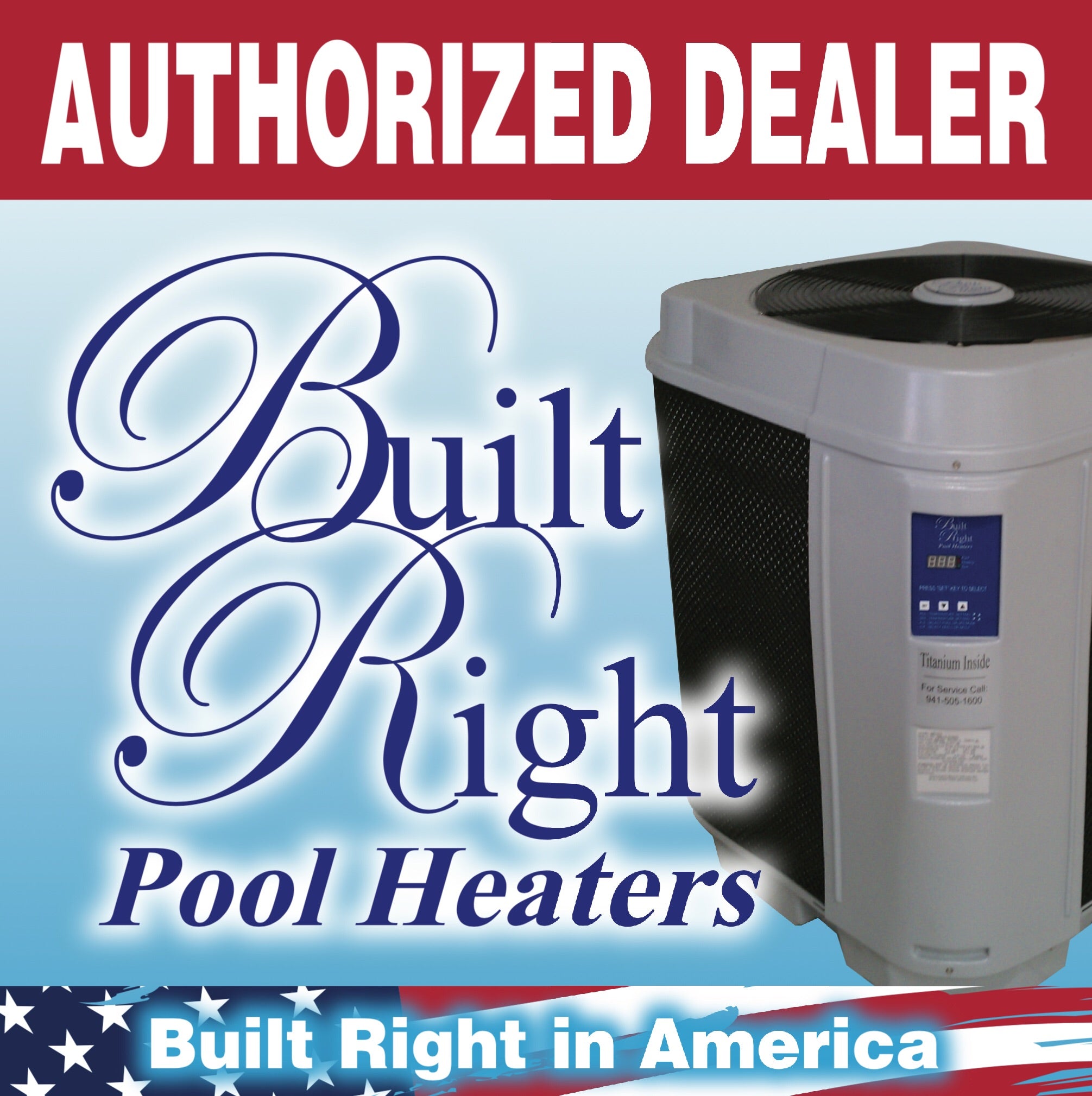 Built Right S7 Series Heat Pump-The Pool Supply Warehouse