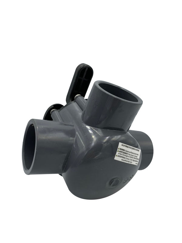 3-Way PVC Divider Valve 1-1/2 In -  263037 - Valve - PENTAIR WATER POOL AND SPA INC - The Pool Supply Warehouse