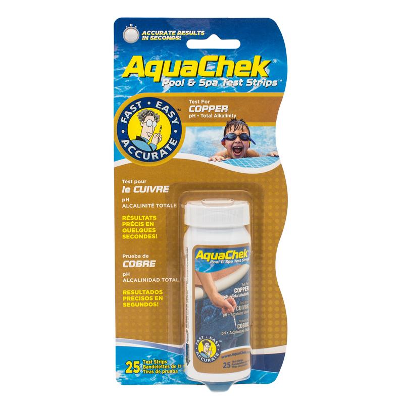 AquaChek Copper 3-in-1 Test Strips - 512232