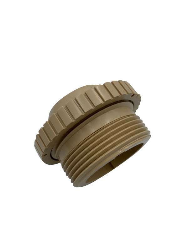 Super-Pro Hydrostream Fitting, 1-1/2" MPT, 3/4" Opening, Tan - 25552-339-000 - Hydrostream Fitting - SUPER-PRO - The Pool Supply Warehouse