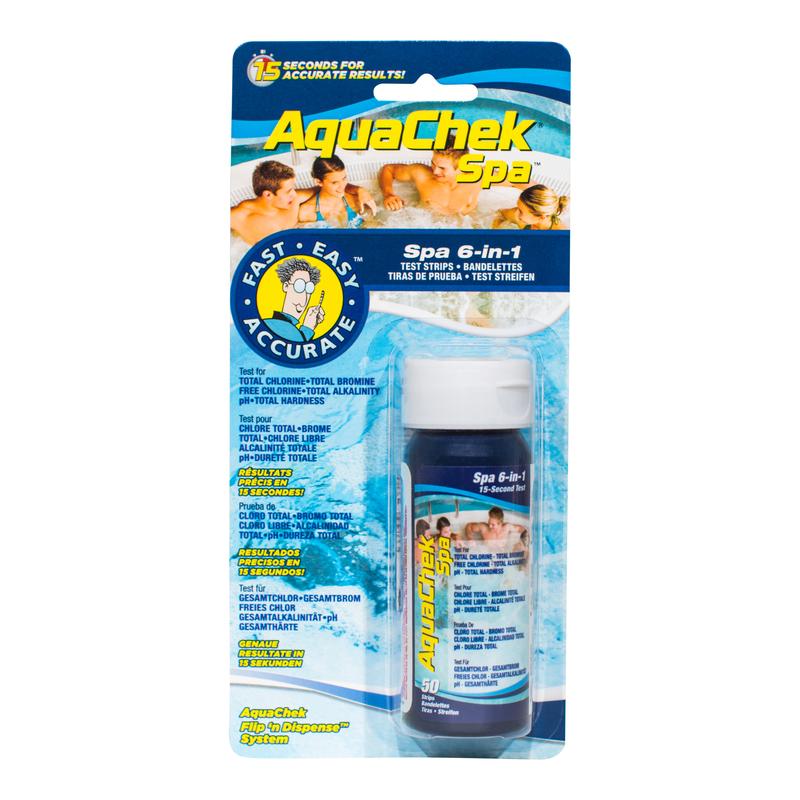 AquaChek Spa 6-In-1 Test Strips - 552244