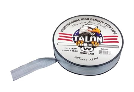 TALON Professional Grade PTFE Tape 1/2" x 1429" Roll - TLW1429 - The Pool Supply Warehouse