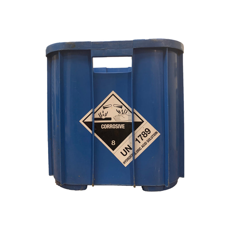 Hydrochloric Acid Carry All Crate-The Pool Supply Warehouse