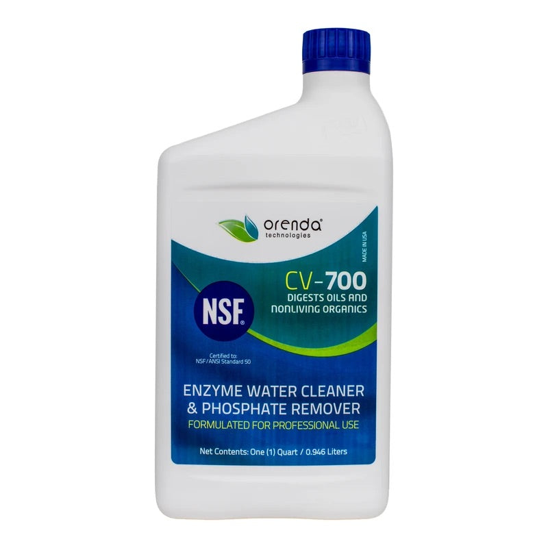 Orenda Catalytic Enzyme Water Cleaner & Phosphate Control - 1 Qt - CV-700A-QT - The Pool Supply Warehouse