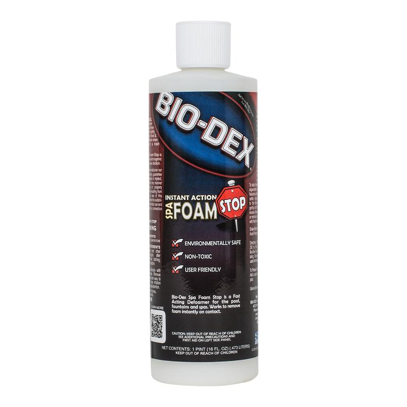 Bio-Dex Spa Foam Stop - 1 Pt - SFS16