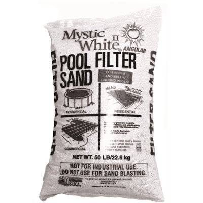Mystic White® Pool Filter Sand-The Pool Supply Warehouse
