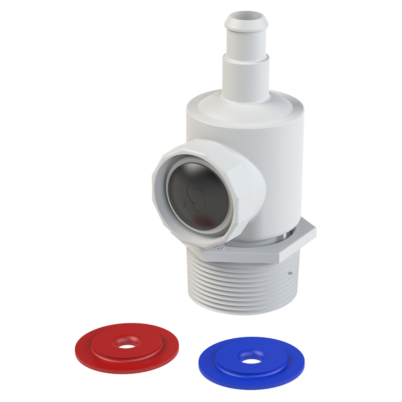 Polaris Universal Wall Fitting - 9-100-9001-The Pool Supply Warehouse
