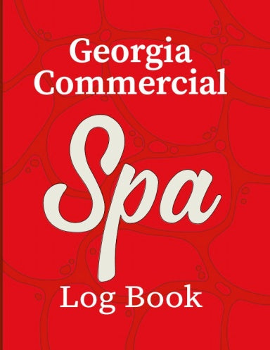 Georgia Commercial Spa Log Book - Paperback