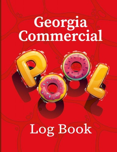 Georgia Commercial Pool Log Book - Paperback