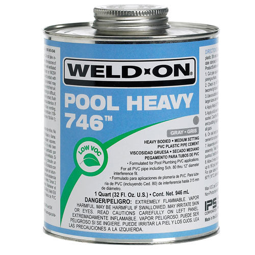 Weld On 746 Pool Heavy Quart - 13567 - The Pool Supply Warehouse